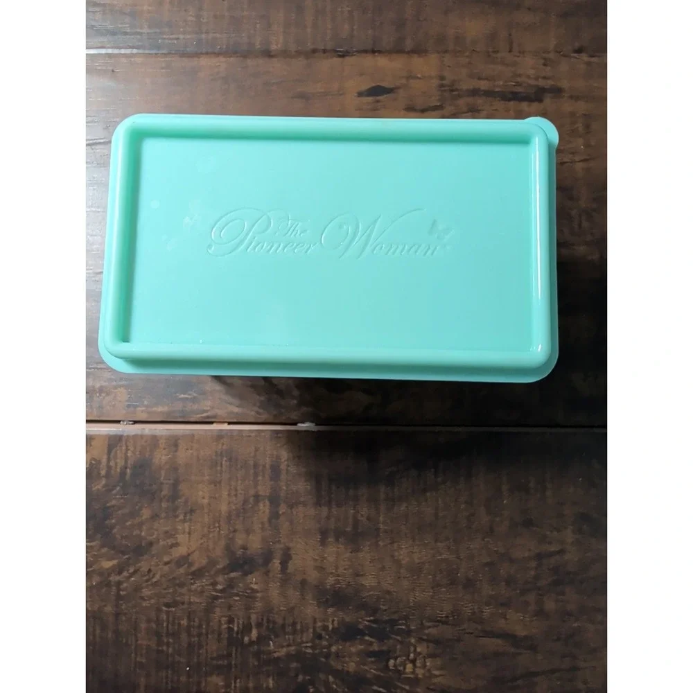 The Pioneer Woman 🦋 Floral Acrylic Storage Container for Cheese Grater 🦋